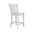 Pemberly Row 5 Piece Gathering Table Dining Set with Chairs in White