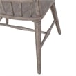 Pemberly Row 9 Piece Trestle Table Dining Room Set with Chairs in Gray Wood
