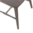 Pemberly Row 9 Piece Trestle Table Dining Room Set with Chairs in Gray Wood