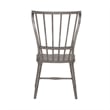 Pemberly Row 9 Piece Trestle Table Dining Room Set with Chairs in Gray Wood