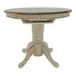 Pemberly Row 5 Piece Gathering Table Set with Windsor Swivel Chairs in White