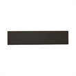 Pemberly Row 4 Door Accent Console with Wave Pattern Reeded Doors in Brown