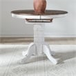 Pemberly Row Dining Room Gathering Table with Butterfly Leaf