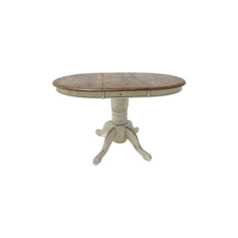Pemberly Row Dining Room Gathering Table with Butterfly Leaf