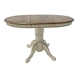 Pemberly Row Dining Room Gathering Table with Butterfly Leaf