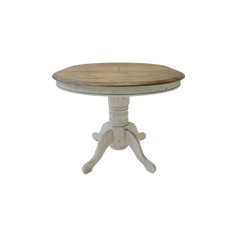 Pemberly Row Dining Room Gathering Table with Butterfly Leaf