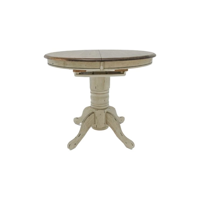 Pemberly Row Dining Room Gathering Table with Butterfly Leaf