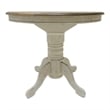 Pemberly Row Dining Room Gathering Table with Butterfly Leaf