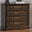 Pemberly Row 2 Drawer Solid Wood Lateral File Cabinet in Antique Toffee