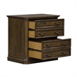 Pemberly Row 2 Drawer Solid Wood Lateral File Cabinet in Antique Toffee
