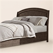 Pemberly Row King Panel Headboard with Starburst Veneer in Coffee Bean
