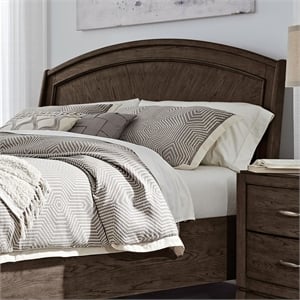 Pemberly Row King Panel Headboard with Starburst Veneer in Coffee Bean