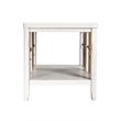 Pemberly Row 3-Piece Solid Wood Coffee Table Set in White Finish