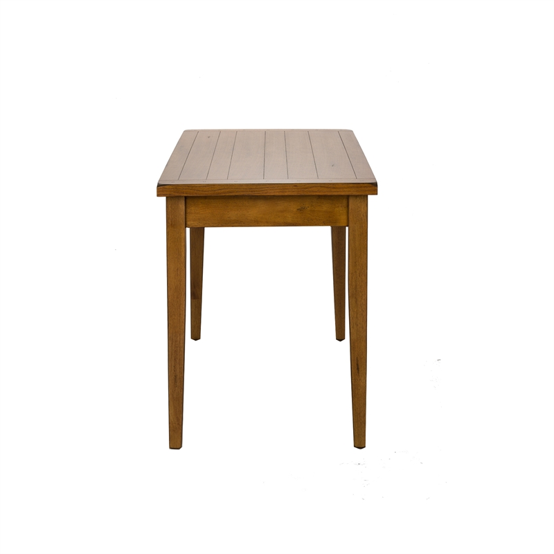 Pemberly Row 36 x 60 Inch Rectangular Dining Table in Rustic Oak