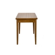 Pemberly Row 36 x 60 Inch Rectangular Dining Table in Rustic Oak