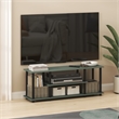 Pemberly Row 3-Tier TV 3D Entertainment Center up to 50 Inch in Sage Green