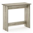 Pemberly Row Study Table with Rounded Corners and Safety Edge in Sonoma Oak