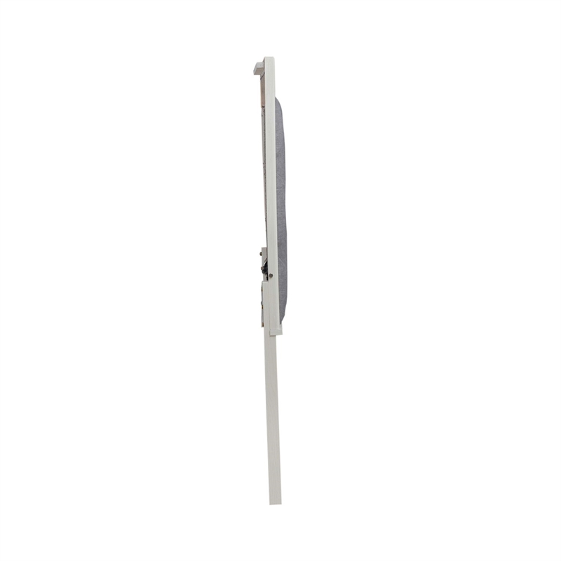 Pemberly Row Queen Upholstered Panel Headboard with LED Lights in White