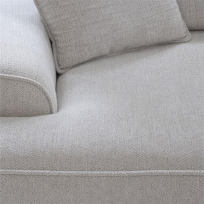 Pemberly Row Power Reclining Sofa with Throw Pillows in Smoke Gray