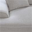 Pemberly Row Power Reclining Sofa with Throw Pillows in Smoke Gray
