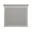 Pemberly Row Landscape Mirror with Beveled Edge in Weathered Linen