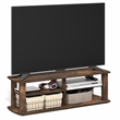 Pemberly Row TV Center Soft Edges Open Shelves up to 50