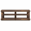 Pemberly Row TV Center Soft Edges Open Shelves up to 50
