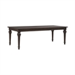 Pemberly Row 7 Piece Rectangular Dining Set with Arm and Side Chairs in Brown