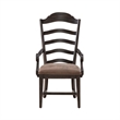 Pemberly Row 7 Piece Rectangular Dining Set with Arm and Side Chairs in Brown