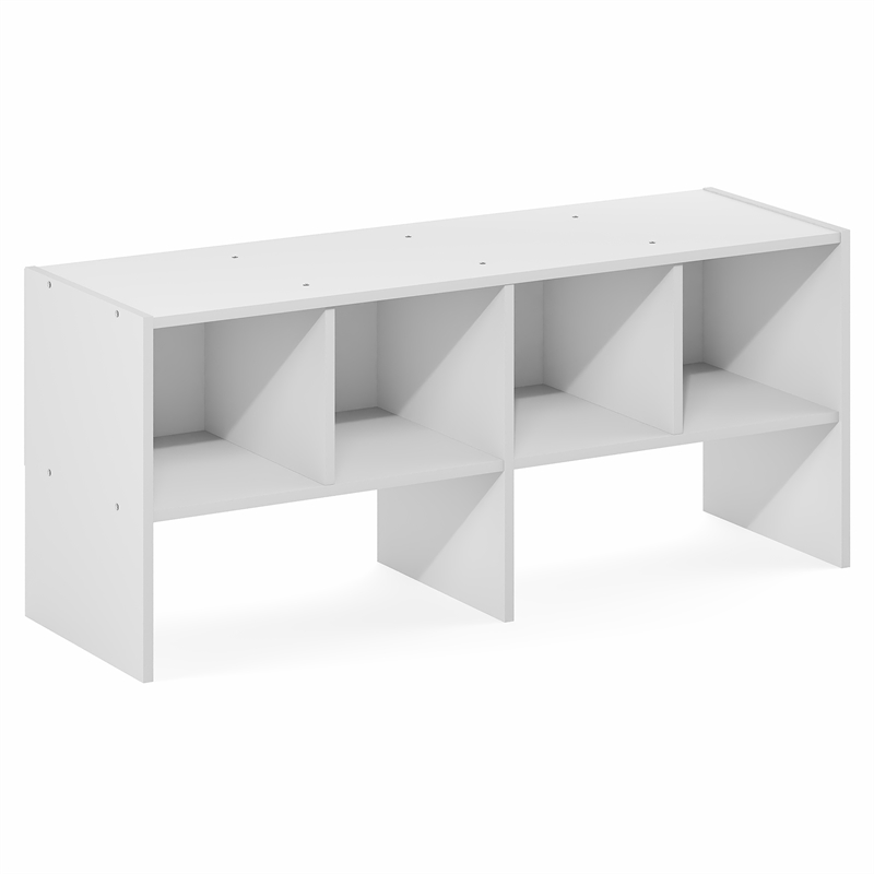 Pemberly Row 6-Cube Stackable Closet Organizers 11.7 x 36 x 15.4 in White