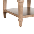 Pemberly Row End Table with Storage Drawer and Open Shelf in Brown