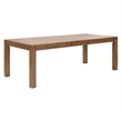 Pemberly Row 5 Piece Rectangular Dining Set with Spindle Chairs in Brown