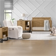 Pemberly Row Nightstand with Dovetail Drawers and Glides in Cloud White