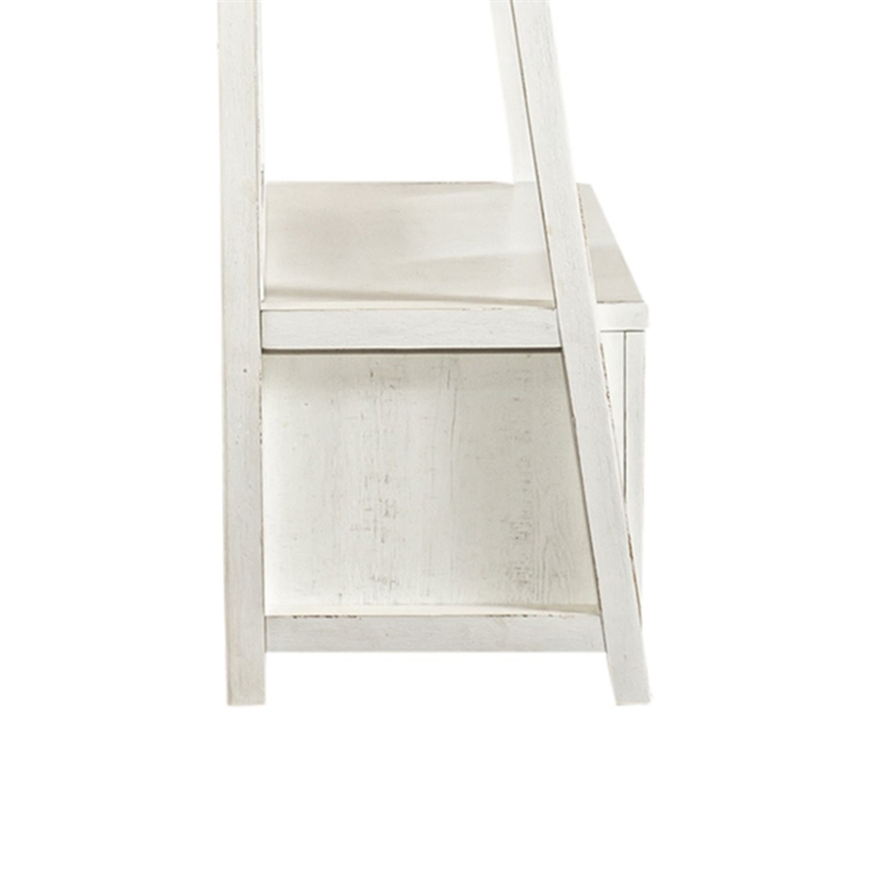 Pemberly Row 2 Piece Mirror Hall Tree Storage Set with Drawer in White