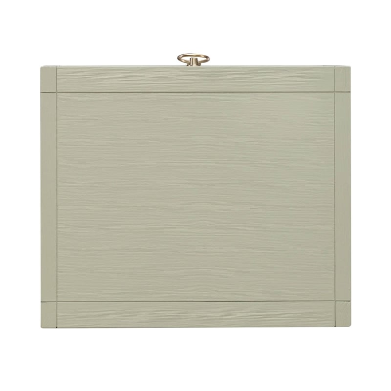 Pemberly Row 1 Drawer Accent Table with Full Extension Guide in Green