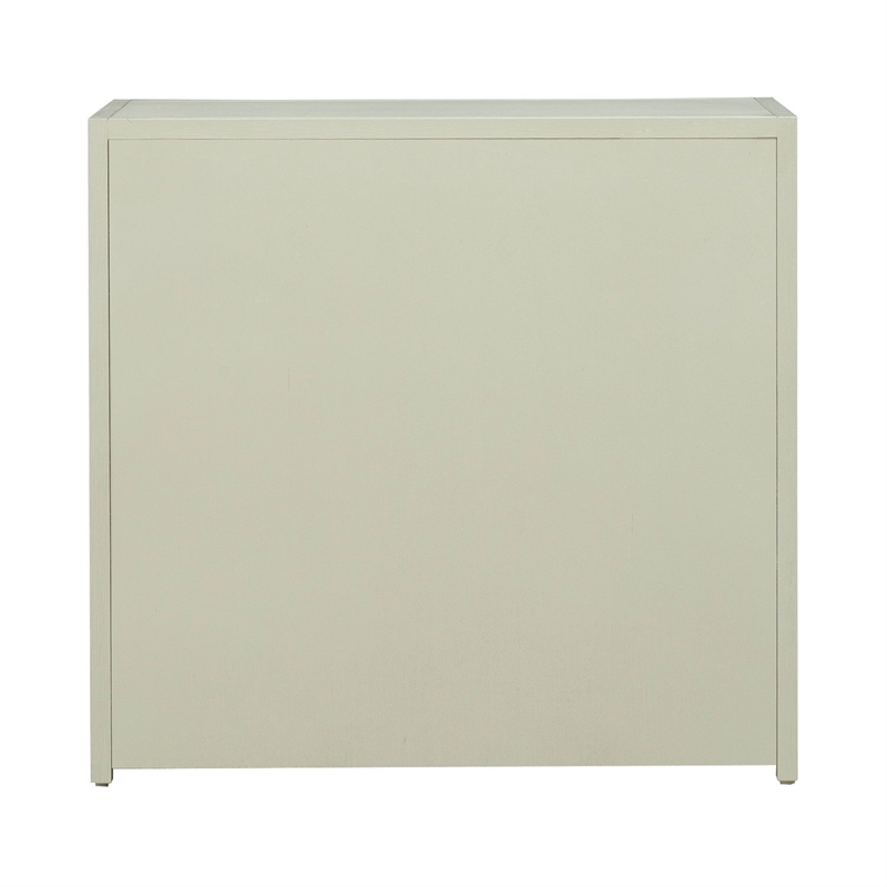 Pemberly Row 3 Drawer Accent Cabinet with Full Extension Guides in Green