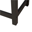 Pemberly Row Console Bar Table with Charging Station in Greystone