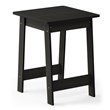 Pemberly Row Engineered Wood End Table with Storage in Espresso