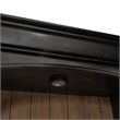 Pemberly Row Credenza and Hutch with File Drawers in Aged Charcoal