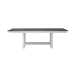 Pemberly Row 6 Piece Trestle Table Set with Refractory Leaves in White
