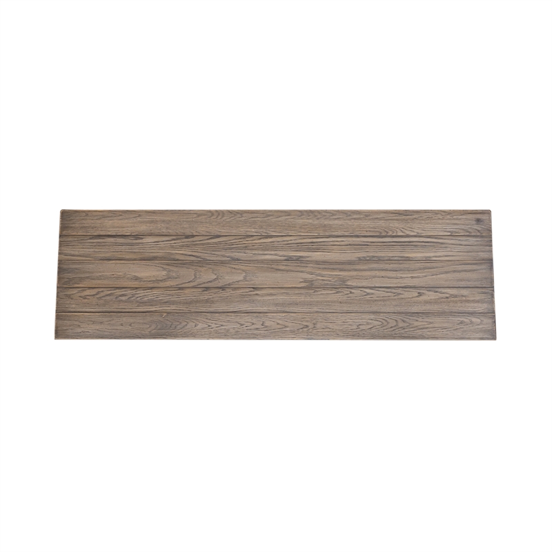 Pemberly Row White 56 Inch Tile TV Console with Dovetail Construction