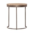 Pemberly Row Nesting Tables with Greystone Marble & Pewter Iron Base