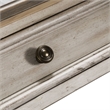 Pemberly Row Off White Rectangular Ceiling Tile Cocktail Table with Dovetail