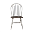 Pemberly Row 3-Piece Drop Leaf Dining Set in Wood and White Finish