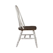 Pemberly Row 3-Piece Drop Leaf Dining Set in Wood and White Finish