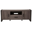 Pemberly Row Melamine Entertainment Center with Piers in Gray