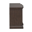 Pemberly Row 78 Inch Entertainment Console with Breakfront Styling