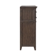 Pemberly Row 10 Drawer Chesser with Cedar Lined Drawers in Saddle Brown