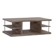 Pemberly Row 3-Piece Wood Cocktail Table Set in Burnished Beige