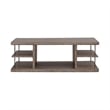Pemberly Row 3-Piece Wood Cocktail Table Set in Burnished Beige
